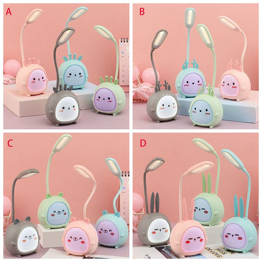 USB Rechargeable Cute Rabbit LED Desk & Night Lamp