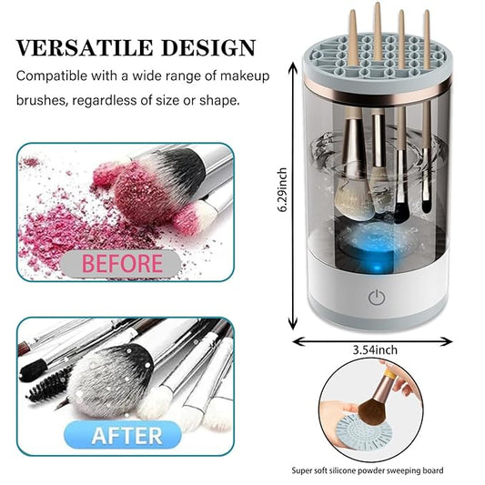 3-in-1 Electric Makeup Brush Cleaner & Dryer Tool