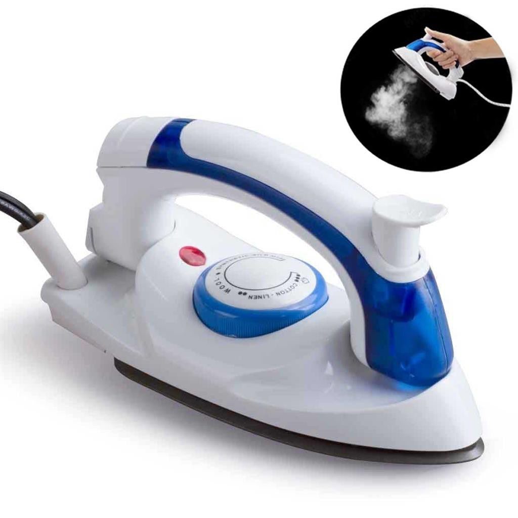 Mini Portable Steam Iron – Foldable, Lightweight, Temperature Control for Travel