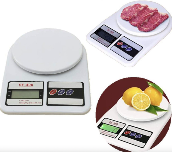 Digital Kitchen Scale - 10kg Capacity, Battery Operated