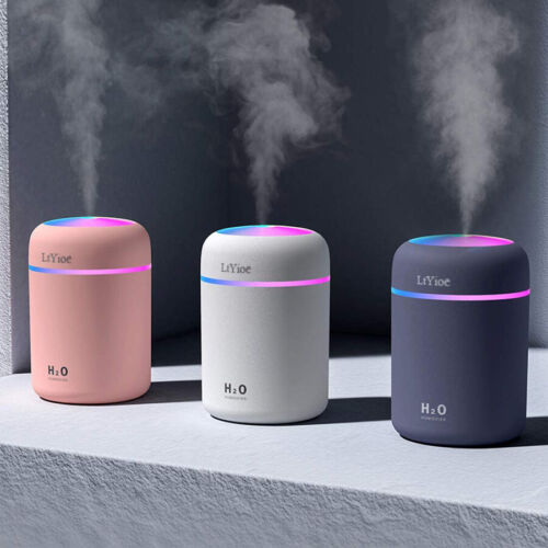 Portable USB Air Humidifier & Aromatherapy Diffuser